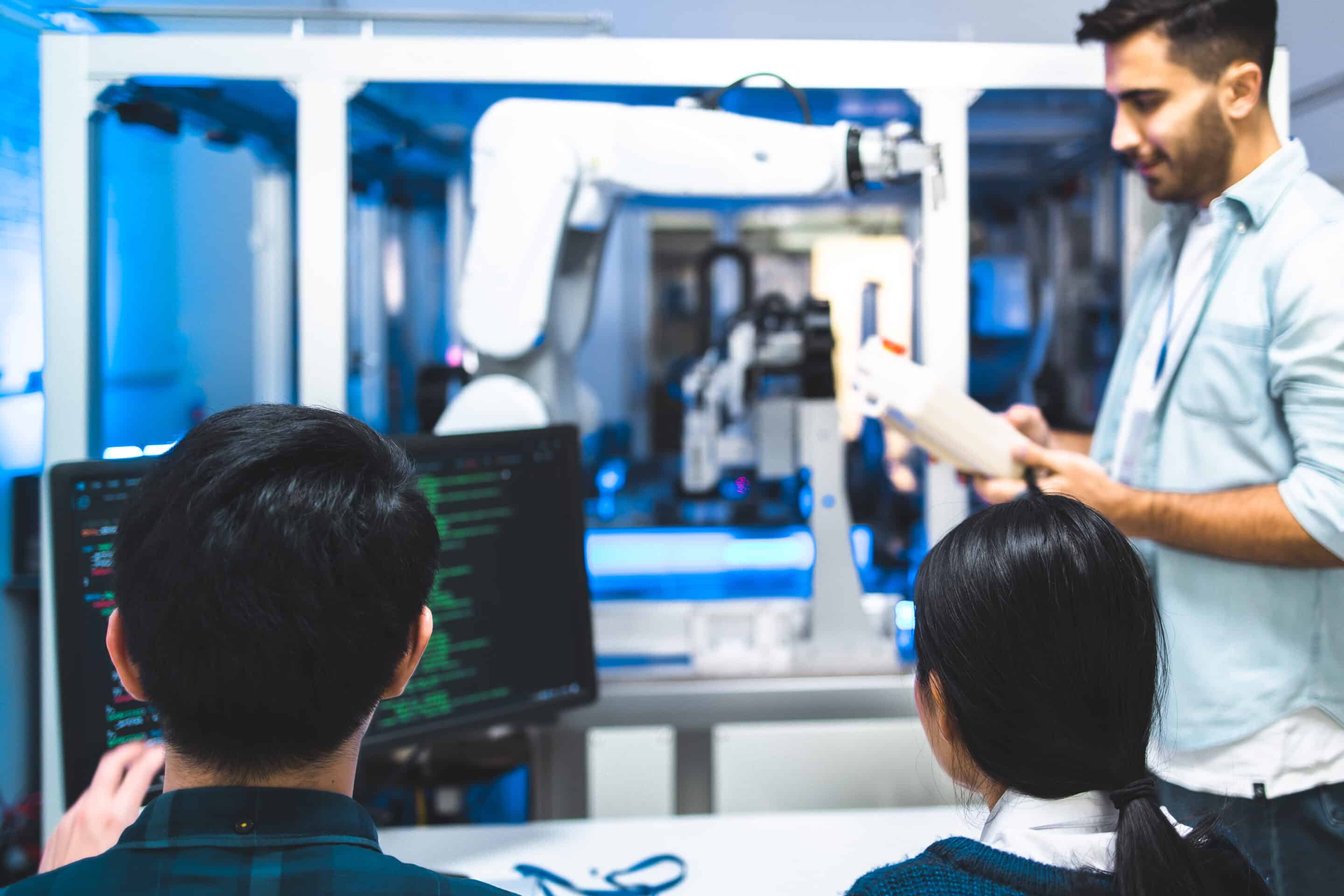 Supervision industrielle et robotique démonstration Industrie 4.0 avec solutions TEEPTRAK