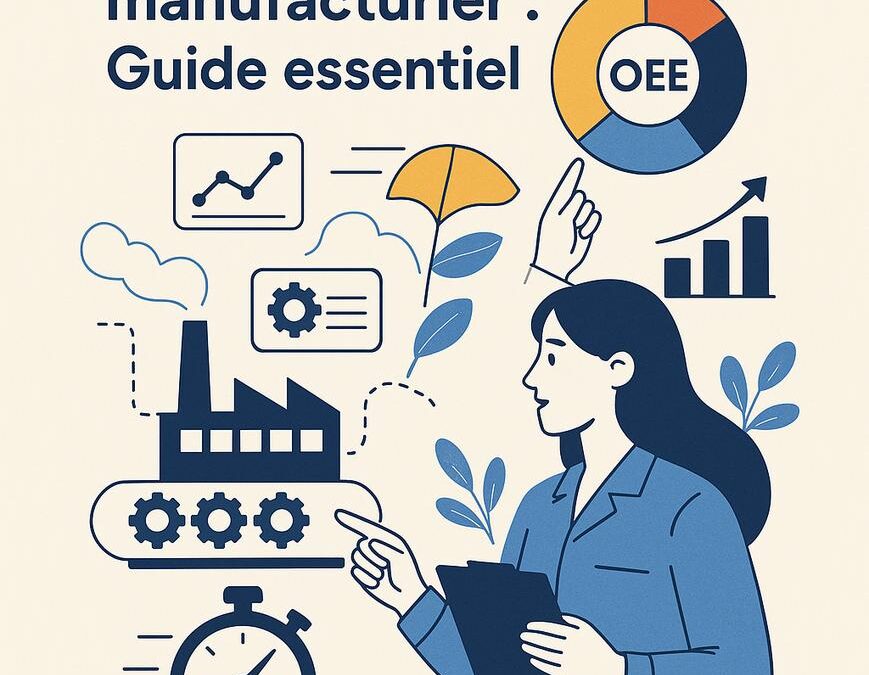 Comprendre l&rsquo;OEE dans le secteur manufacturier : Guide essentiel
