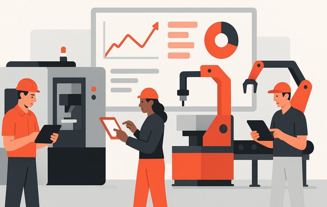 Collecte de données OEE : Optimiser l&rsquo;efficacité de votre production