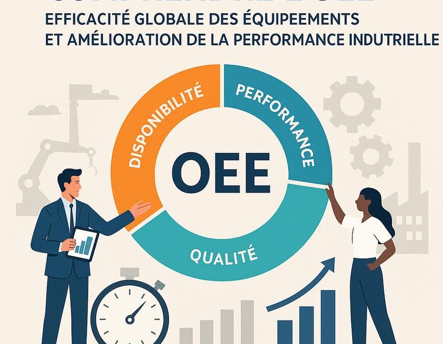 Comprendre l&rsquo;OEE : efficacité globale des équipements et amélioration de la performance industrielle
