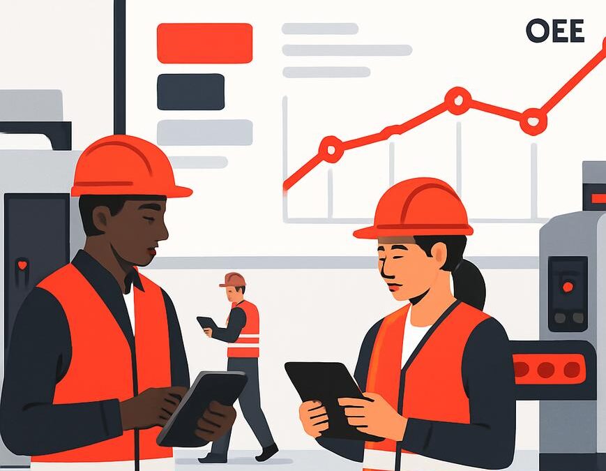 OEE Trend Chart : Optimisez l&rsquo;Efficacité Globale des Équipements de Votre Usine