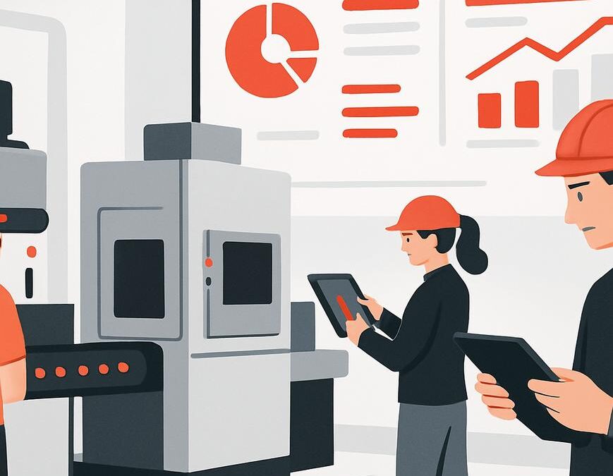 Optimiser l&rsquo;efficacité globale des équipements avec un logiciel de collecte de données OEE