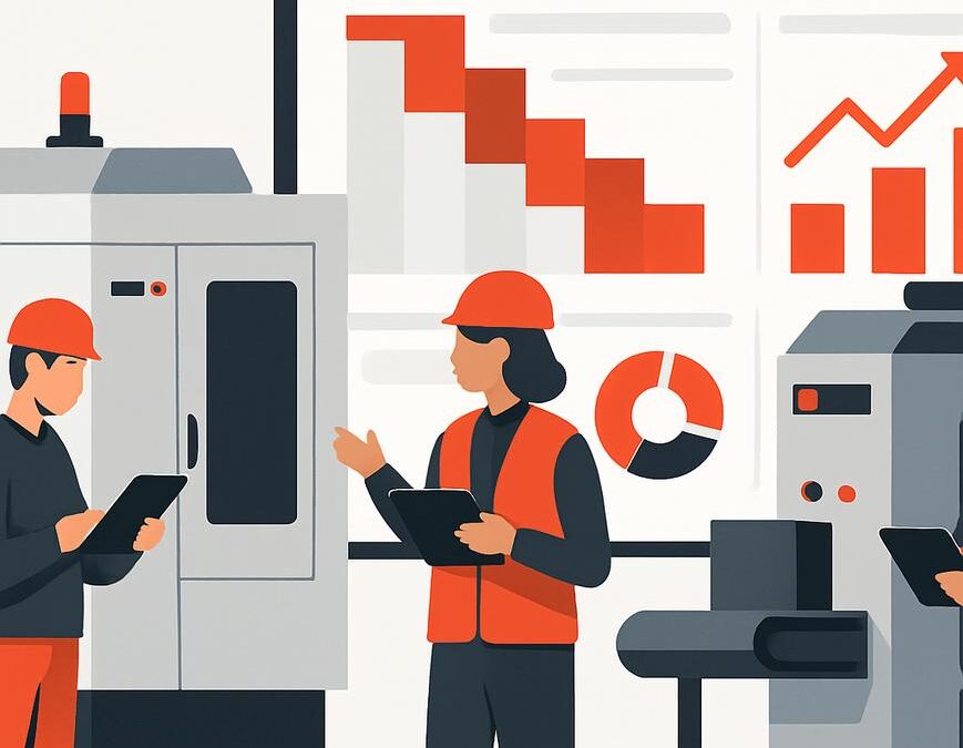 Comprendre et Optimiser l&rsquo;OEE Waterfall pour Booster la Performance