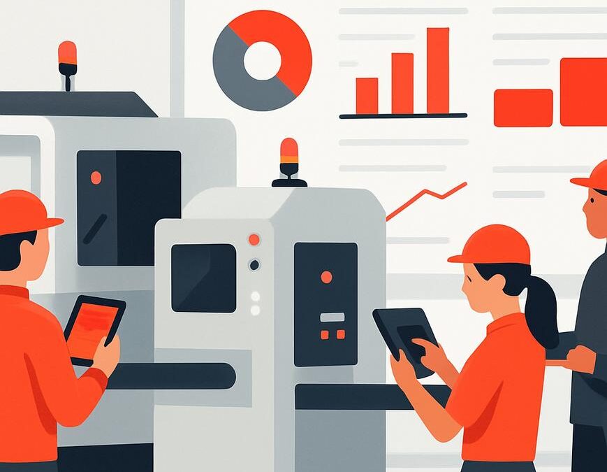 Application OEE : Maximiser l&rsquo;Efficacité Globale des Équipements