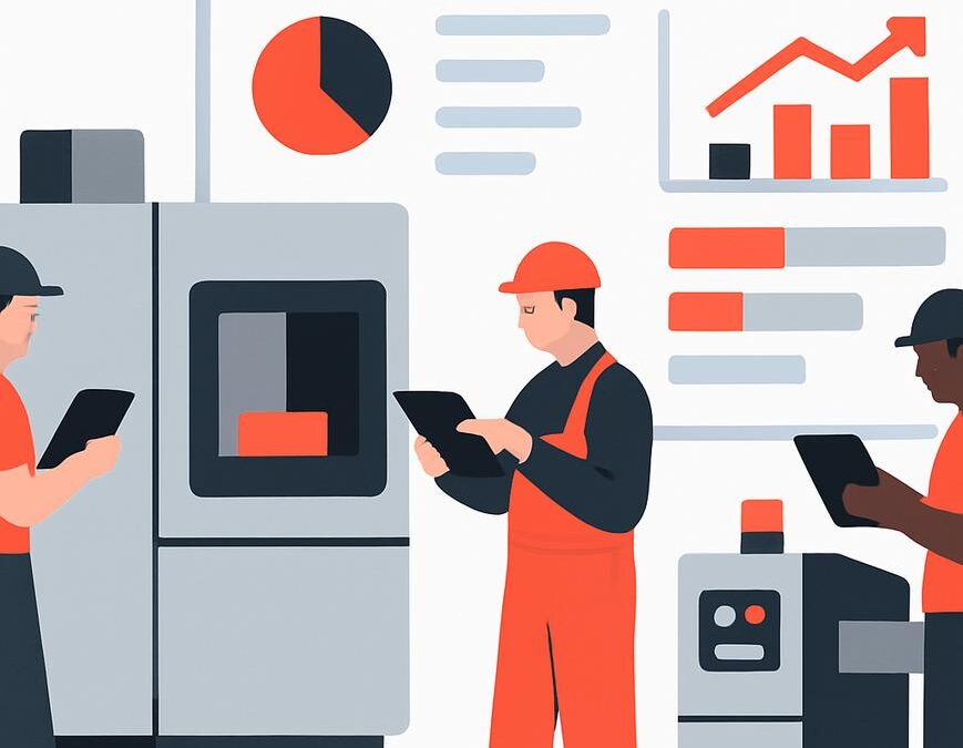 OEE trong sản xuất : 提高设备整体效率指南