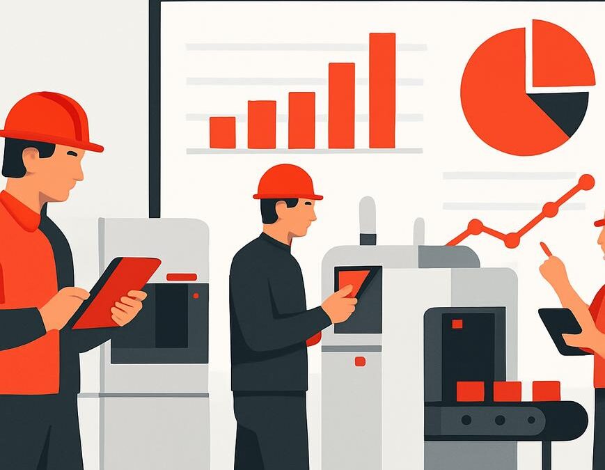 OEE 计算图表：优化整体设备效率