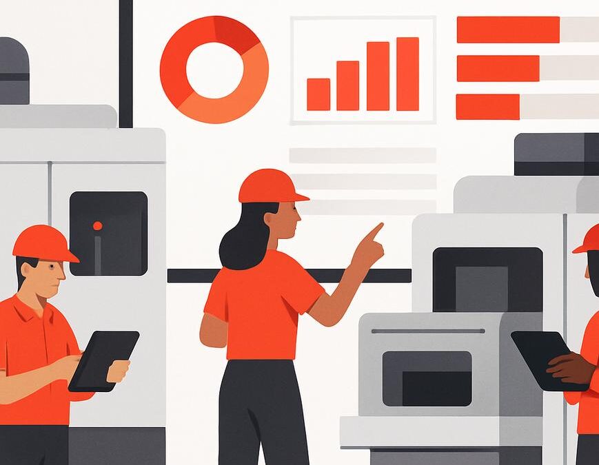 利用 OEE 停工表提高工业绩效