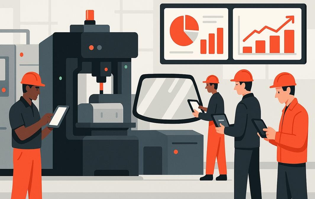 Comprendre l&rsquo;OEE vs OEM pour la performance industrielle des pare-brise