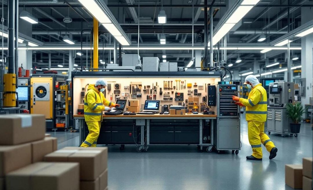 OEE KPI 面板模板：提高工业绩效指南