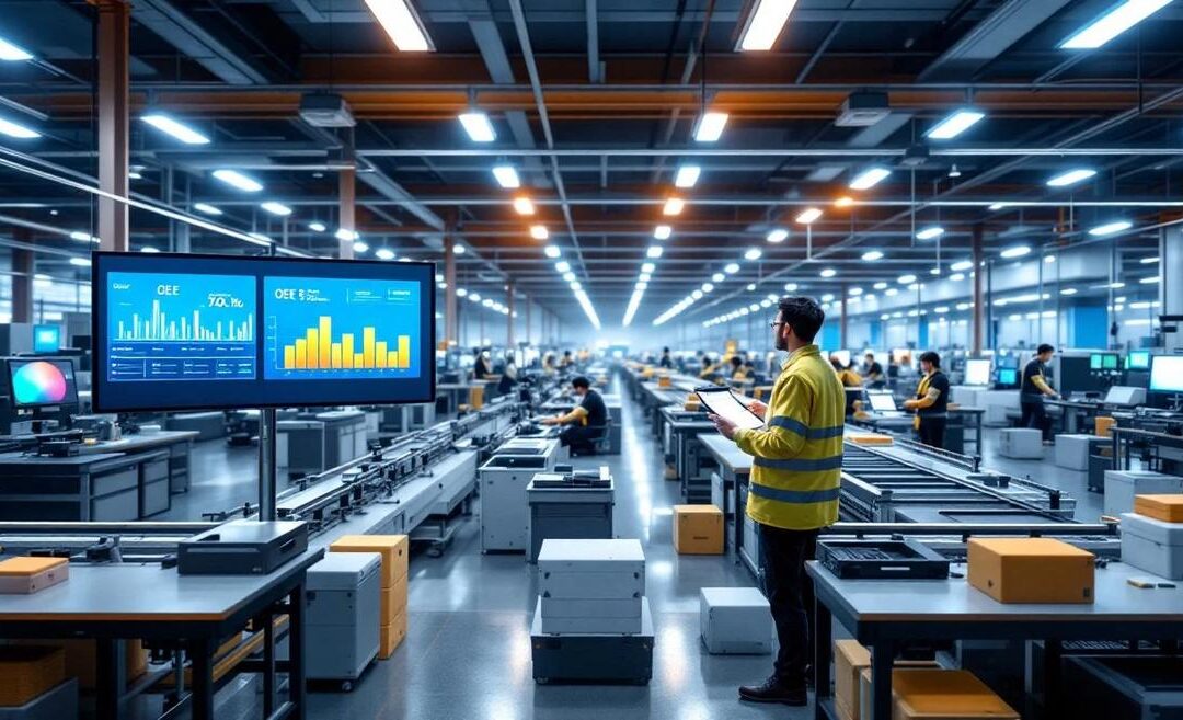 3C电子和家电工厂OEE提升指南：从SMT产线到组装产线的全流程监控