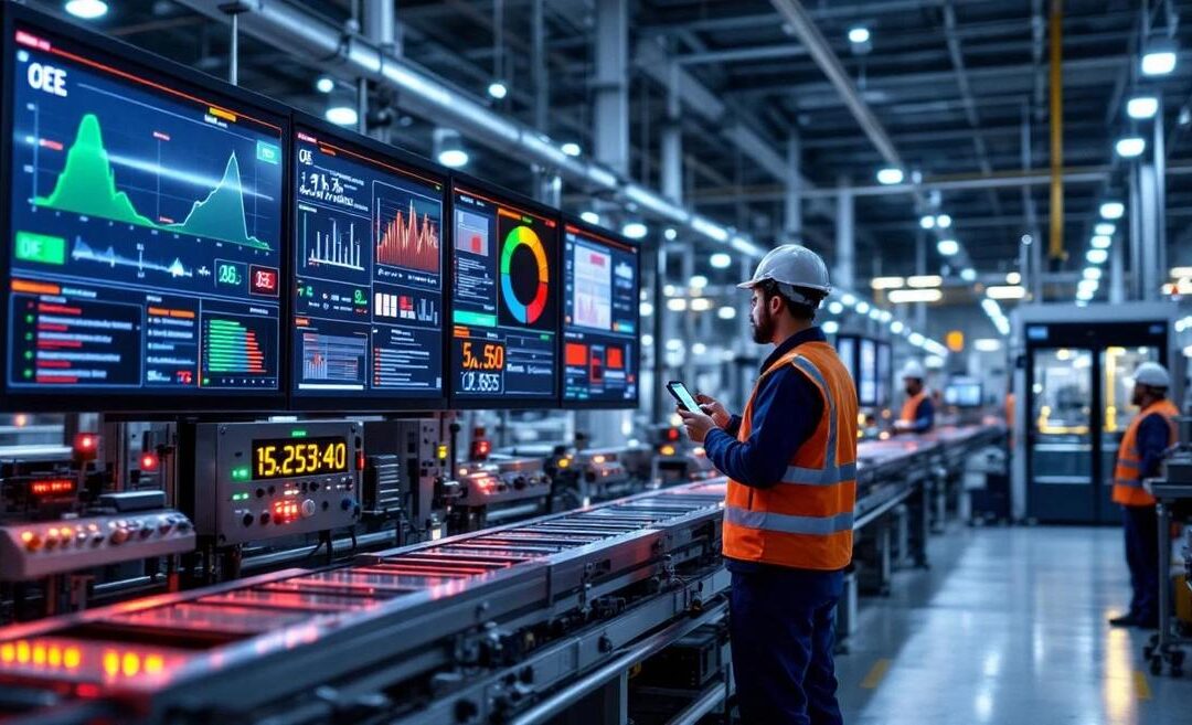 Andon digital et usine visuelle : management de l atelier en temps reel avec les donnees OEE