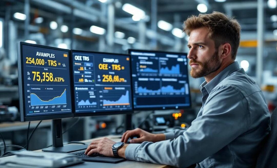 Calcul du TRS : formule complète, méthode pas à pas et exemples industriels