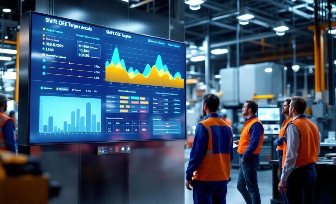 Connected Workforce Solution for Manufacturing: 4 Things Operators Need to Drive OEE