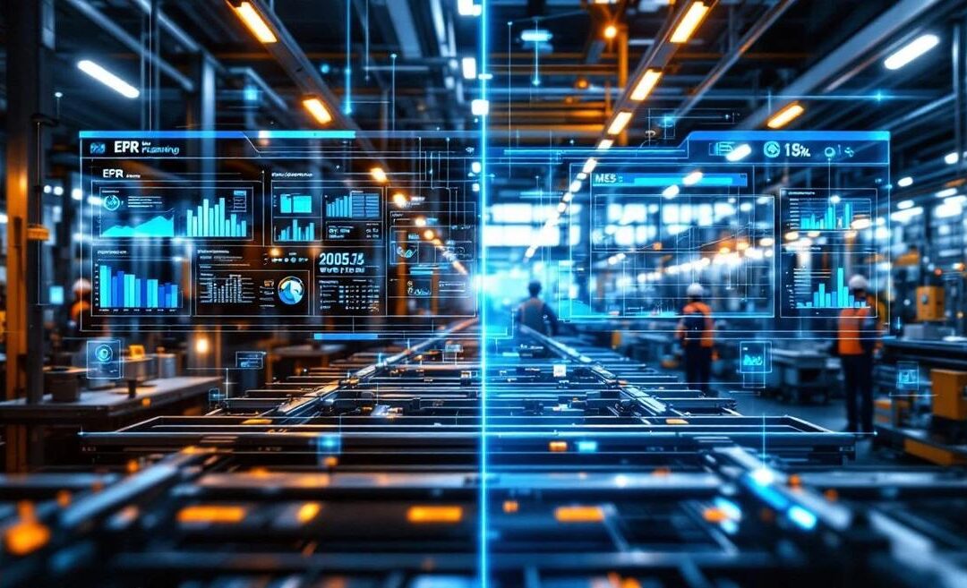 MES vs ERP : quelles différences et comment les intégrer pour votre production ?
