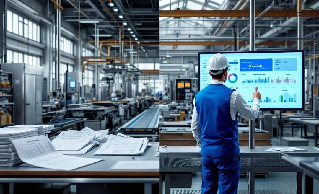 Eliminate Manual Reporting in Manufacturing: How IoT Data Collection Replaces Every Paper Log