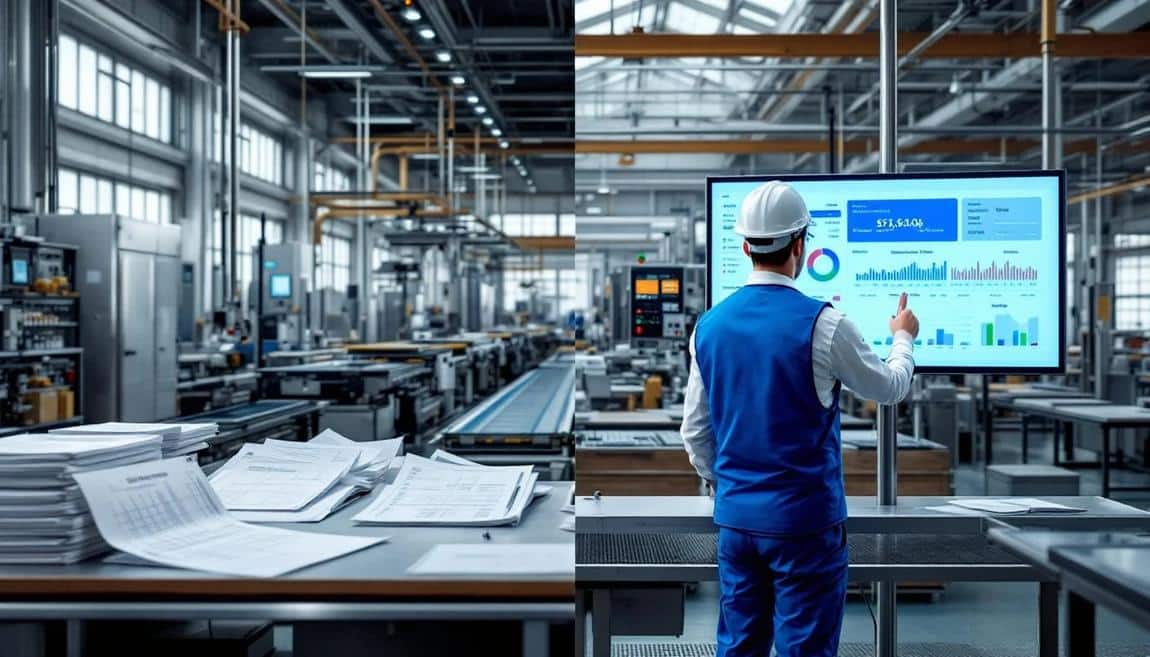 eliminate manual reporting manufacturing - TeepTrak