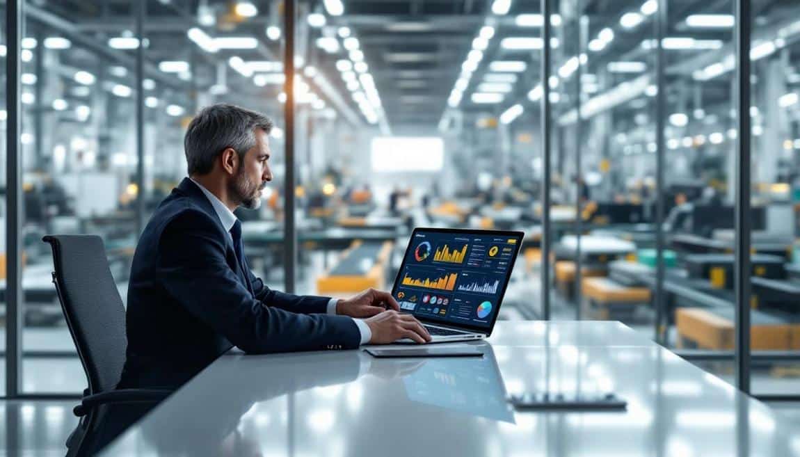 free manufacturing dashboard template - TeepTrak