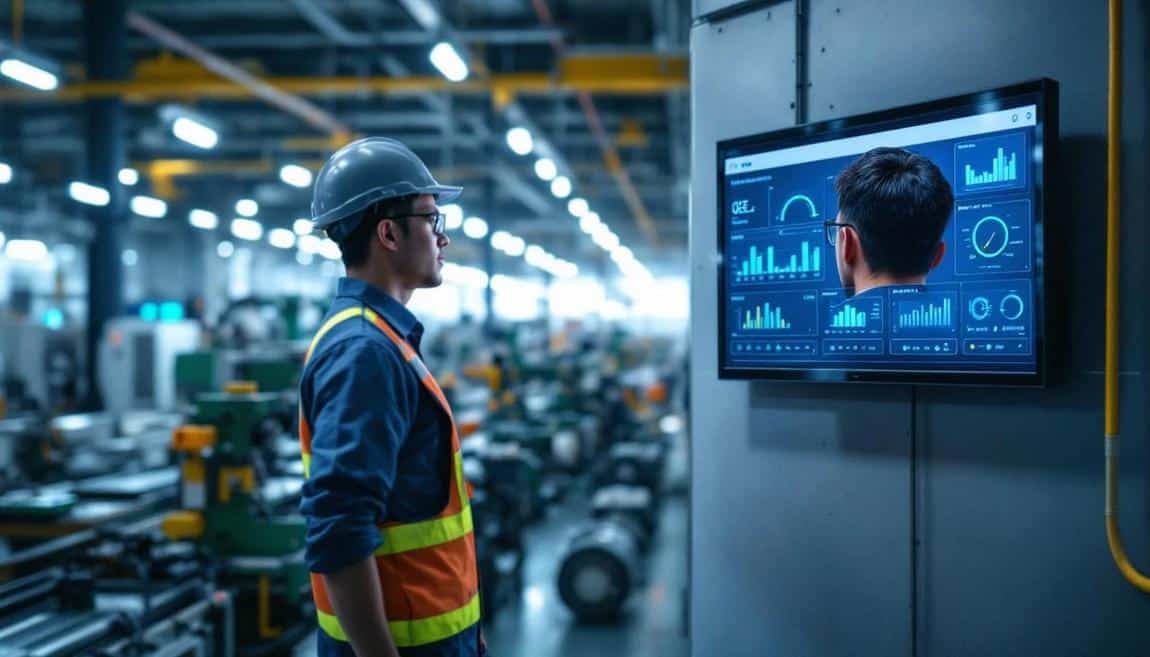 gongchang oee shuju shishi keshi teeptrak - TeepTrak