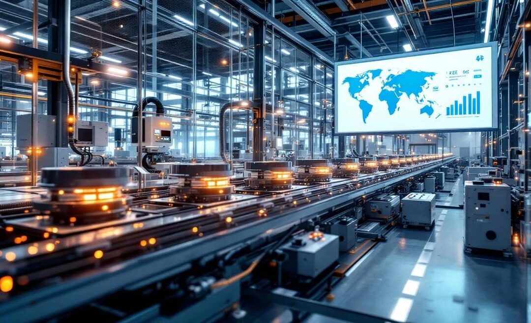 Industrie 4.0 et logiciel OEE : comment la mesure du TRS s&rsquo;intègre dans la transformation digitale de l&rsquo;usine