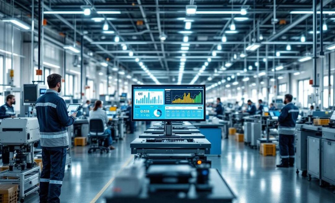 精益制造OEE软件：提升效率的完整指南 | TeepTrak