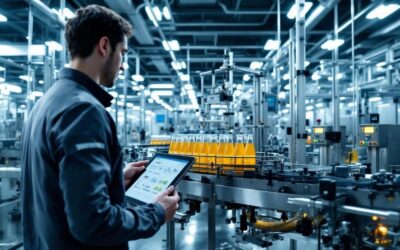 Lebensmittel- und Getränkeindustrie: Wie SMED + Mikrostopp-Tracking 30 % Kapazität gewinnen