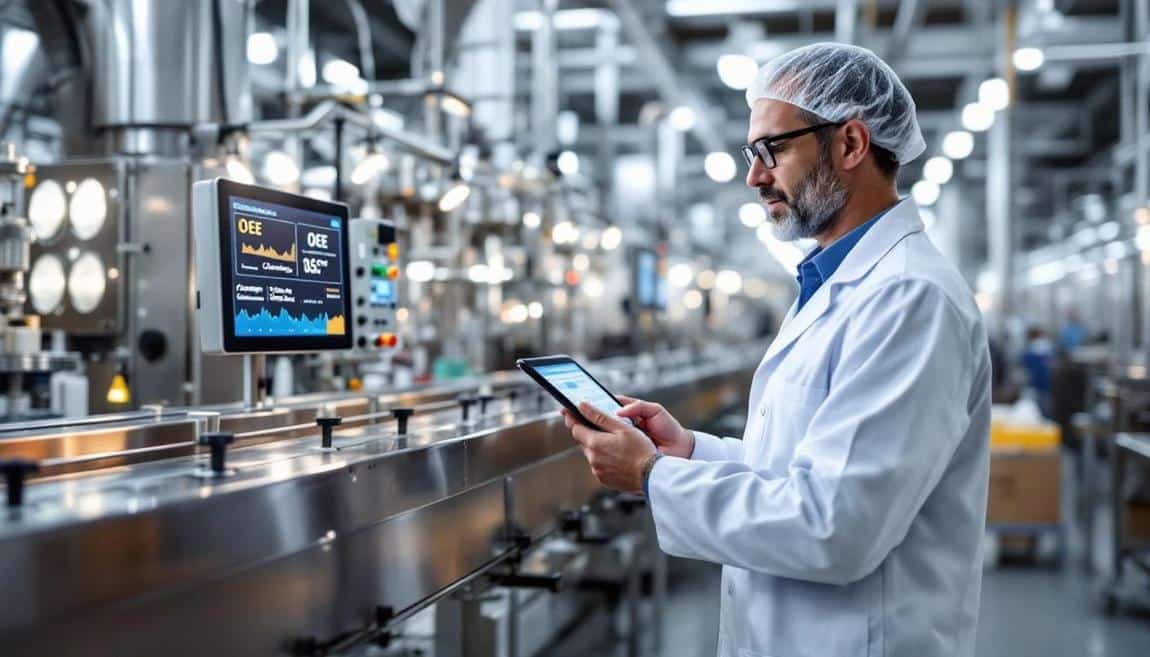 logiciel mes vs oee industrie agroalimentaire - TeepTrak