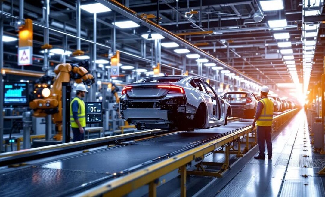 Logiciel OEE Automobile : Optimisation Production | TeepTrak