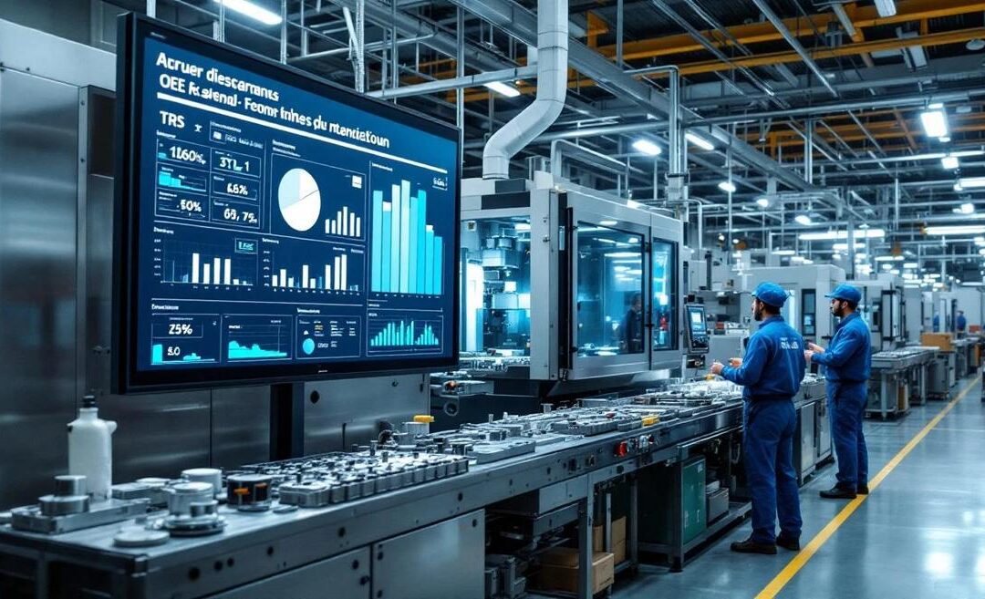 Logiciel OEE TRS pour les manufacturiers quebecois : quoi evaluer au MMTS 2026