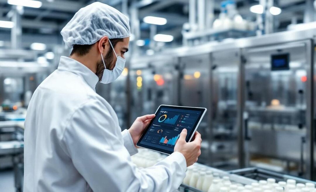 Logiciel TRS agroalimentaire : spécificités, contraintes et déploiement en usine agro