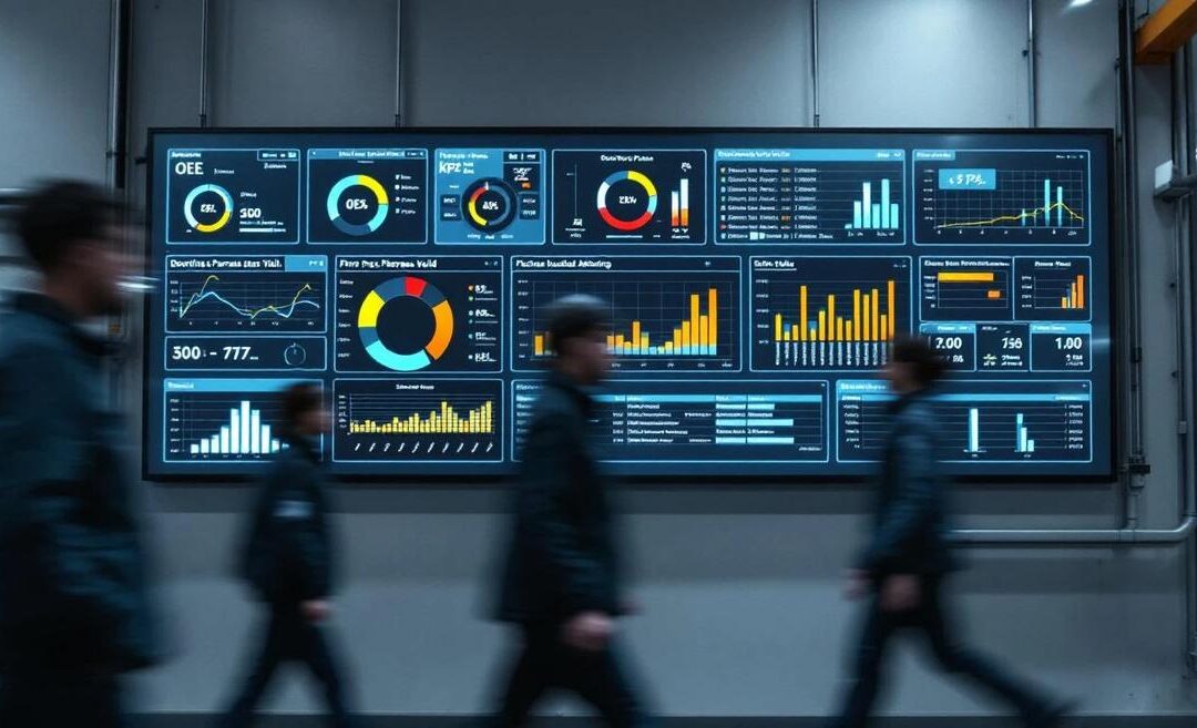 Manufacturing KPI Dashboards: What to Measure and How to Display It