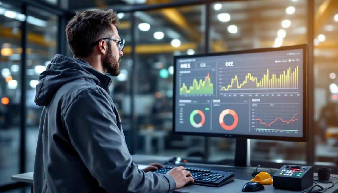 mes system software choose manufacturing execution system 2026 - TeepTrak MES OEE