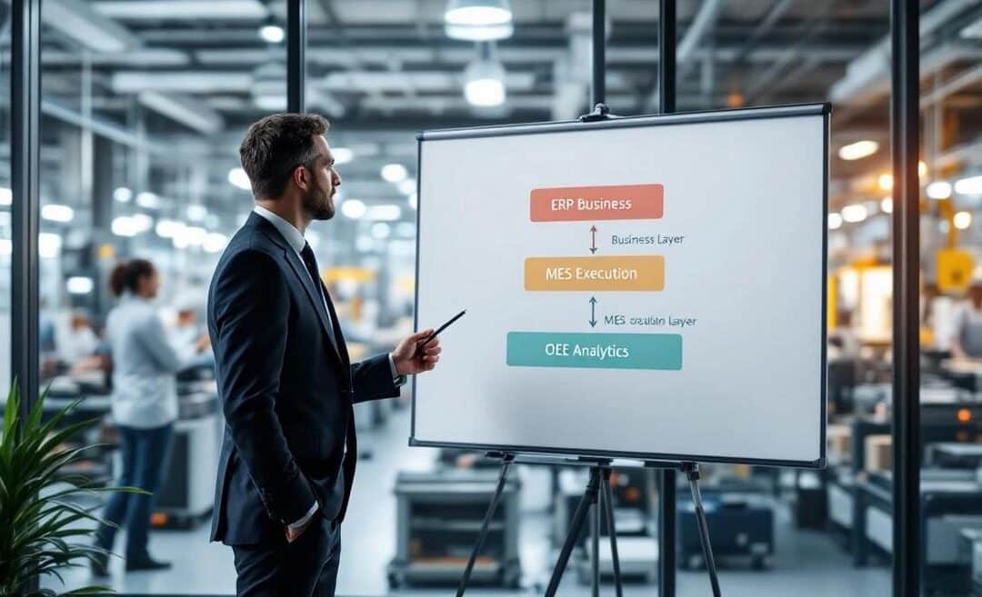 MES vs ERP : différences clés pour les industriels et pourquoi vous pourriez avoir besoin des deux