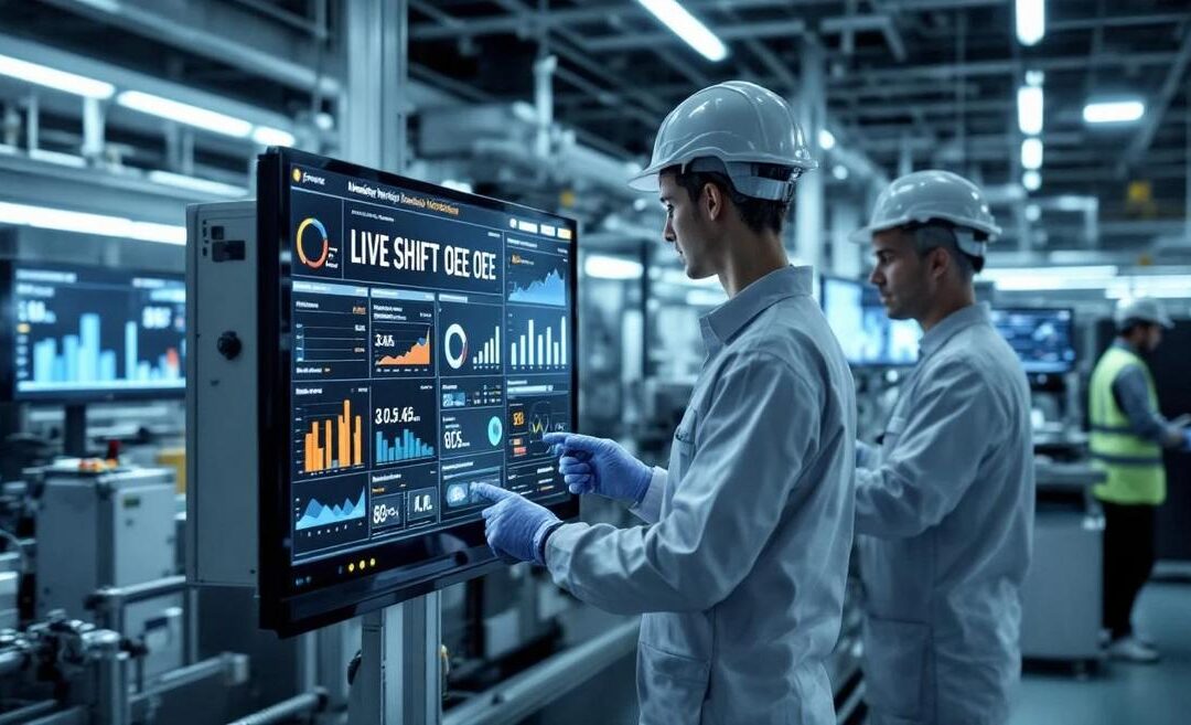 OEE dashboard software: de 6 functies die elk niveau van uw organisatie verbinden