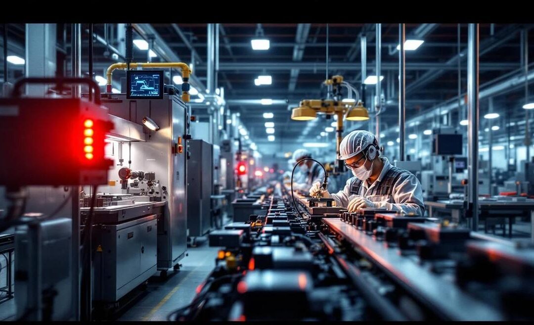 OEE三大组成：可用率、性能率、质量率完整解析