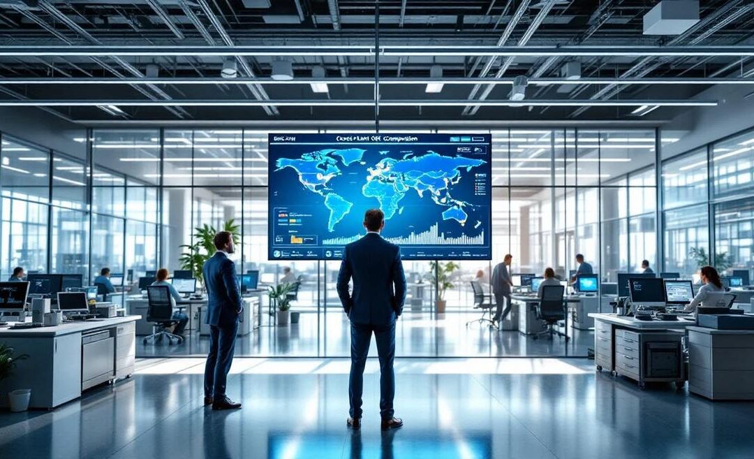 Multi-Site OEE Software: Real-Time Plant Benchmarking for Global Manufacturing Groups