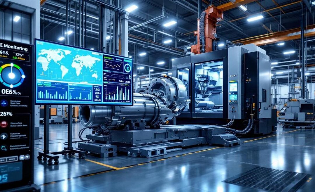 OEE Software for Aerospace Manufacturing: Production Efficiency for High-Precision, Low-Volume Operations