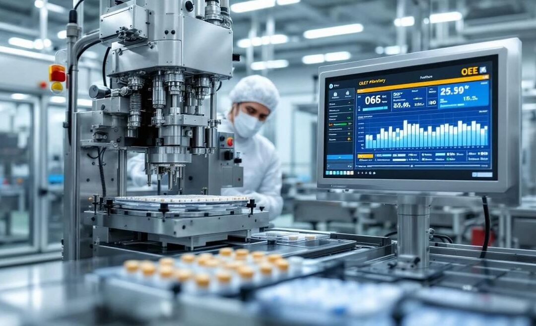 OEE Software for Pharmaceutical Manufacturing: GMP Compliance, Batch Tracking and Equipment Efficiency