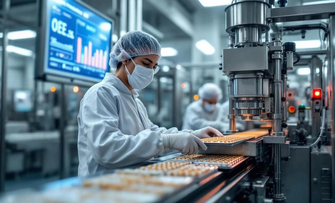 制药行业OEE：GMP合规、批次追踪与设备效率完整指南