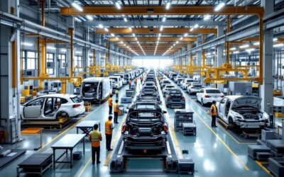 汽车制造工厂OEE提升指南：从冲压到总装的全流程效率监控