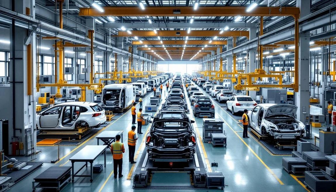 qiche zhizao gongchang oee tisheng zhinan - TeepTrak