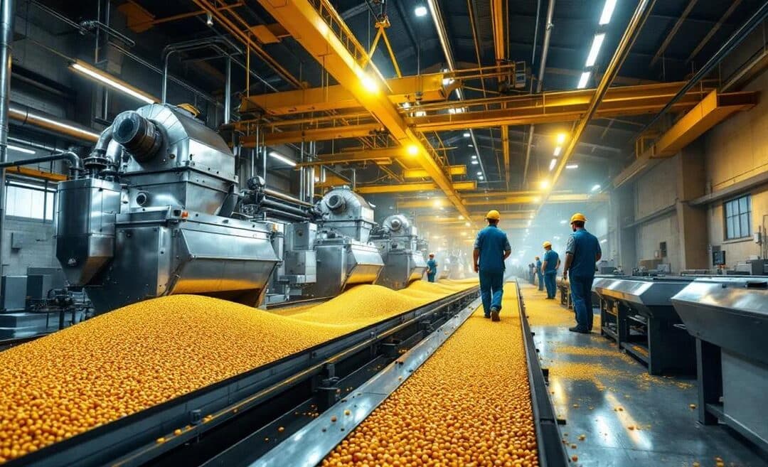 水产饲料工厂OEE监控：农牧制造效率提升