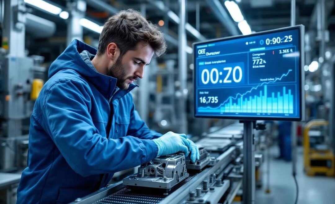 SMED : comment réduire les temps de changement de série et améliorer l&rsquo;OEE avec les données