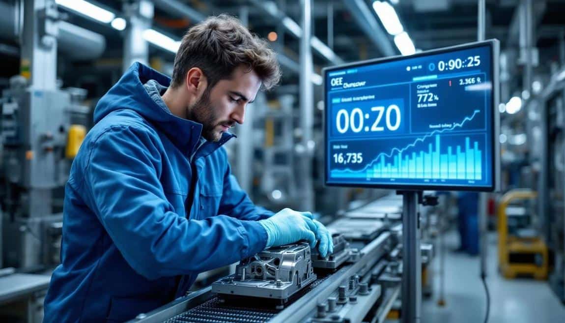 smed reduction temps changement oee - TeepTrak