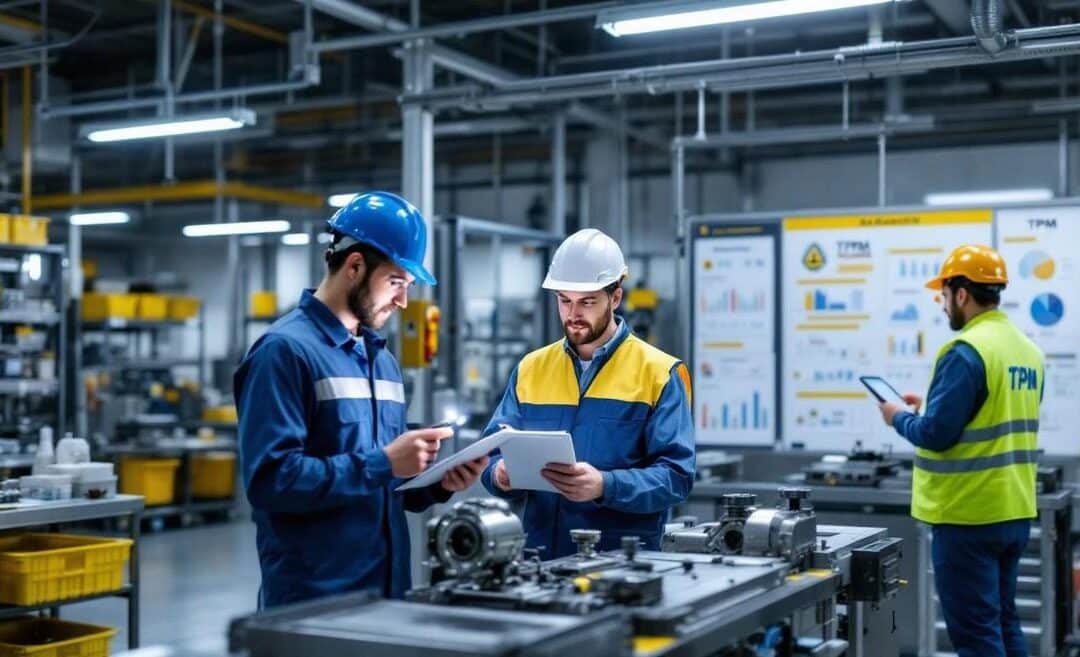 TPM与OEE的关系：全员生产维护如何提升设备效率