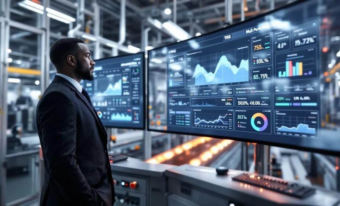 TRS comme indicateur de performance industrielle : le KPI central de la production