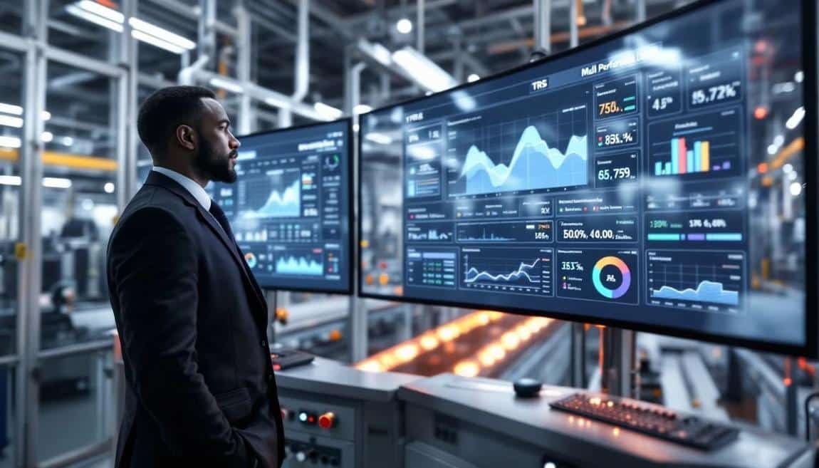trs indicateur performance kpi production - TeepTrak
