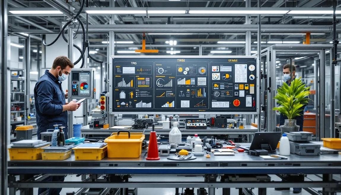 trs lean manufacturing indicateur - TeepTrak