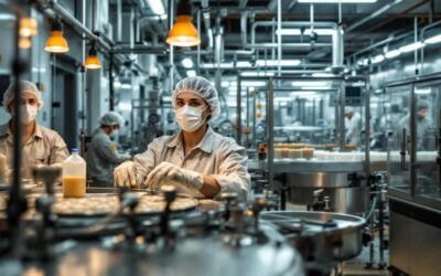 Manufacturing agroalimentaire : comment SMED + suivi micro-arrêts boostent la capacité de 30 %