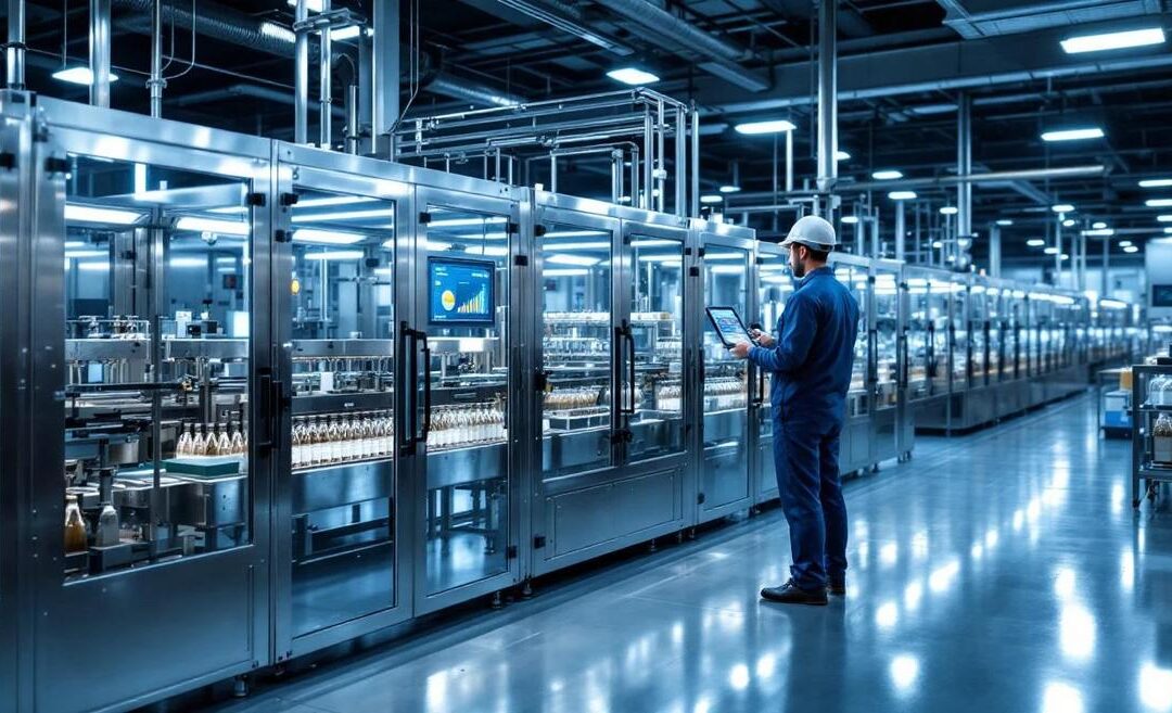 Voedingsmiddelen- en drankenindustrie: Hoe SMED + microstop-tracking 30 % capaciteit winnen