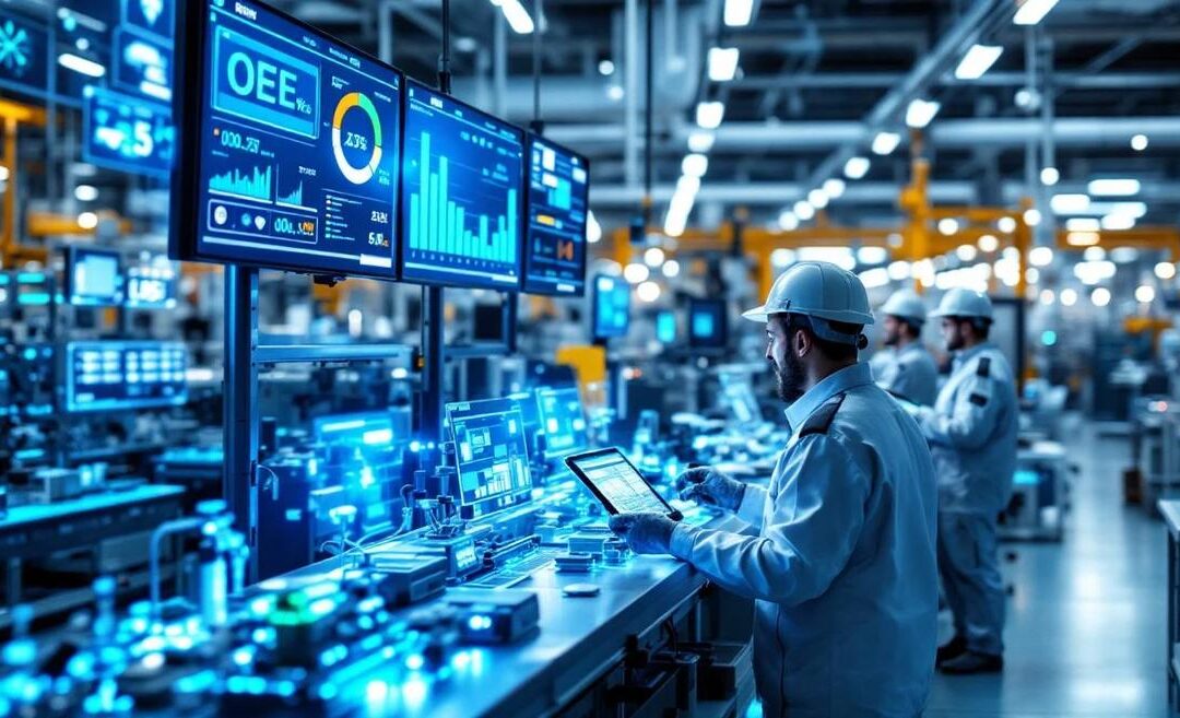 Wie IIoT OEE Monitoring Produktivität steigert | TeepTrak